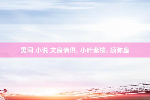 男同 小说 文房清供， 小叶紫檀， 须弥座