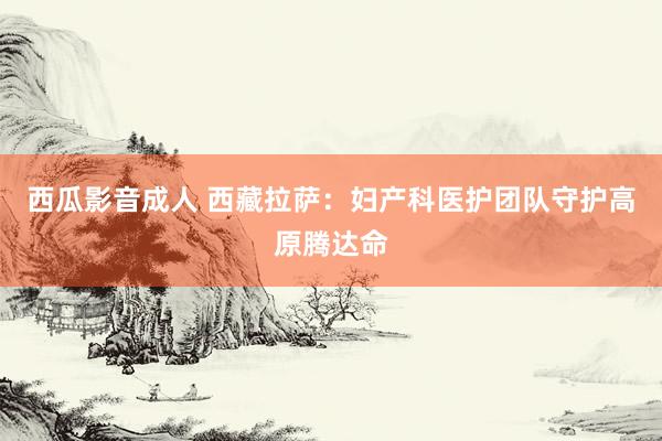 西瓜影音成人 西藏拉萨：妇产科医护团队守护高原腾达命